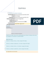 Química EXAMEN SEMANA 04