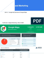 Module 6 Session 01 Google Maps and Google My Business Page