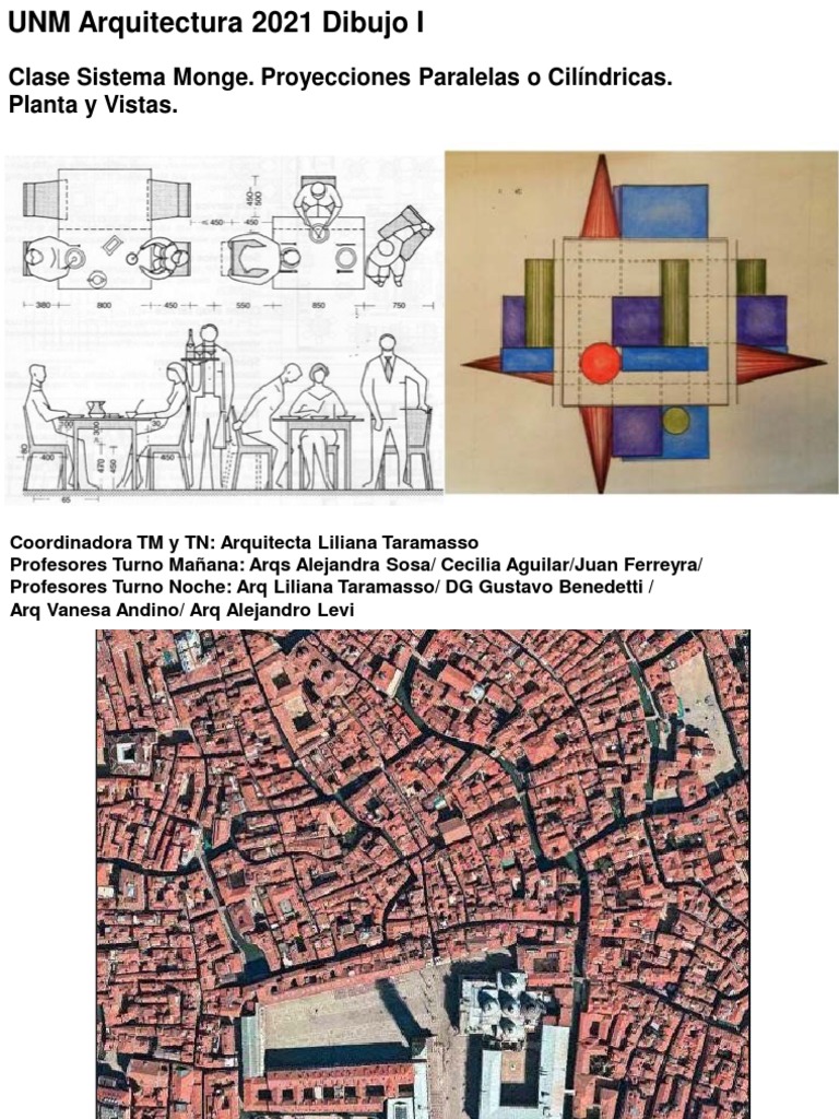 Teoria Sistema Monge | PDF | Geometría | Geometria clasica