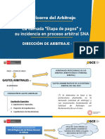 Taller de Capacitacion Pízarra de Arbitraje Osce