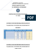 Validez Del Contenido