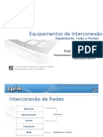 Interconexao Repetidores-Hubs-Pontes