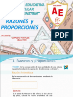 Razones y Proporciones