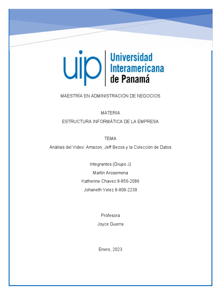Análisis del Big Data en Amazon | PDF | Big Data | Mercado (economía)