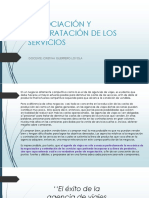 Negociacion y Contratacion de Los Servicios