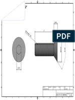 Perno 3-4 X 2,5 Avellanado