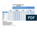 Matriz Precios Hojalatería - V1