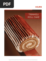 Tiramisu Roll Cake