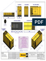 Esquema Dimensional Grupo Electrogeno Cat c18pd - 750kw - 07-02