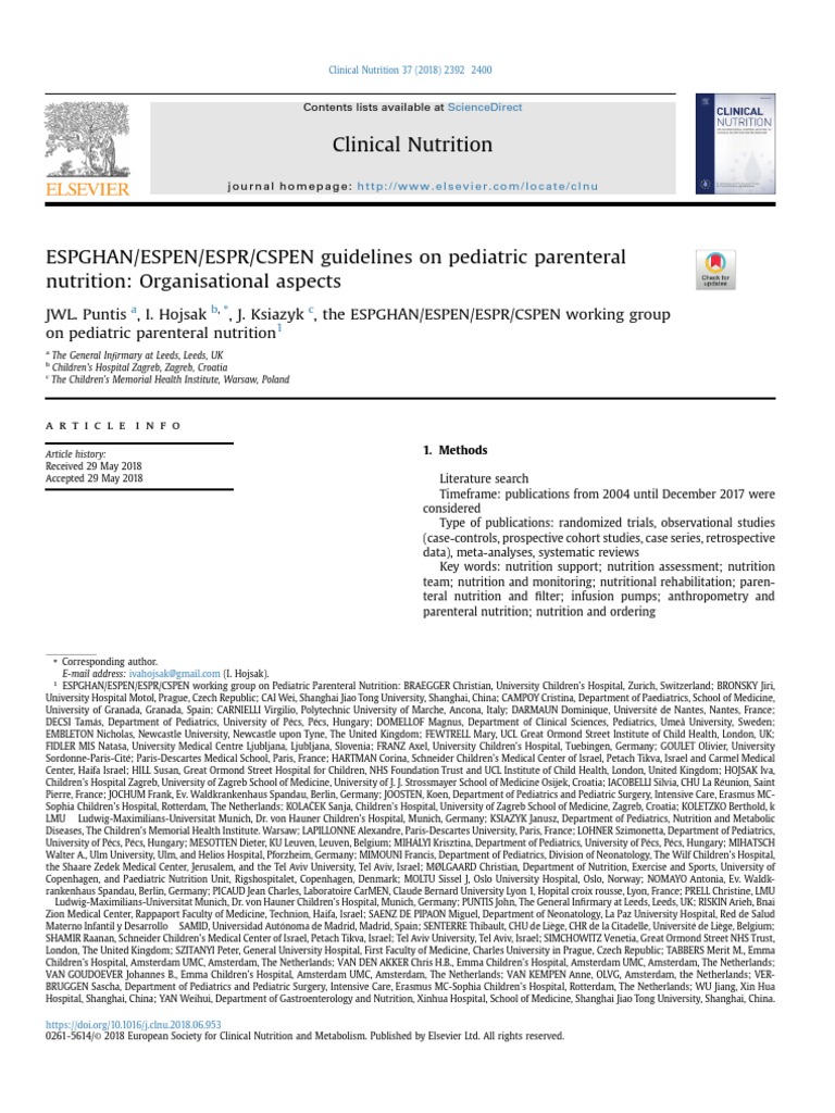 ESPGHAN ESPEN ESPR CSPEN Guidelines on Pediatric p 4 PDF