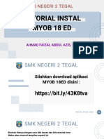 Tutorial Instal Aplikasi Myob Ed18