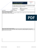 Performance Appraisal Form (SAMPLE) BLANK