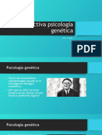 Perspectiva Psicología Genética