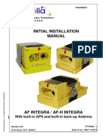 DOC09081F Initial Installation Manual AF - AF-H INTEGRA ELTs