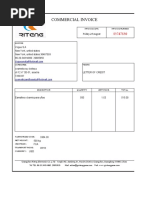 Commercial Invoice