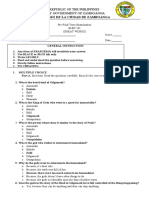 Pre-Final ELEC 101