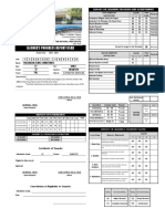 Learner'S Progress Report Card