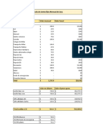 Plantilla de Calculo de Costos