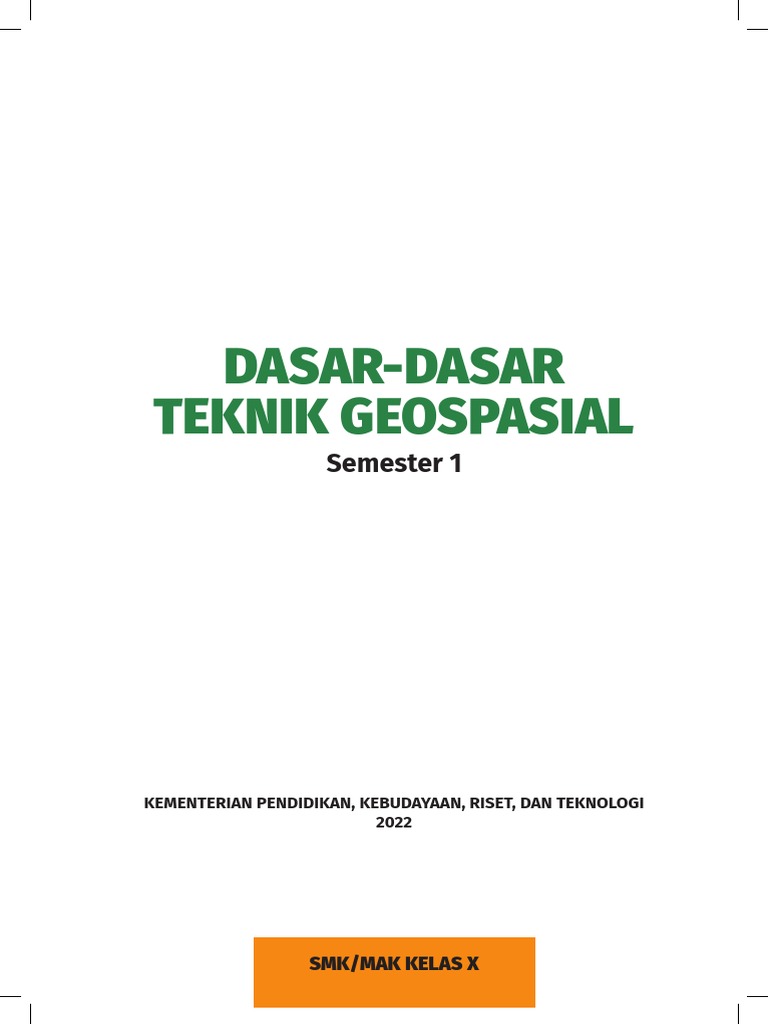 Teknik Geospasial Kls X Sem 1 Pdf