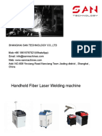 Handheld Fiber Laser Welding Machine - Details