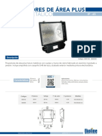 Proyectores de Área Plus: Haluro Metálico