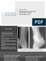 Definición y Clasificación de Fracturas de Tibia Distal