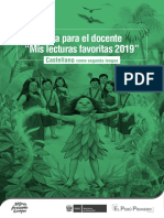 Guia para El Docente Castellano 2019