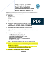 Examen Costos y Presupuestos Unidad Ii 2014 A