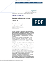 Ninguém Está Imune Ao Racismo - Navi Pillay