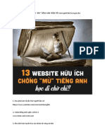 13 Website Học Tiếng Anh