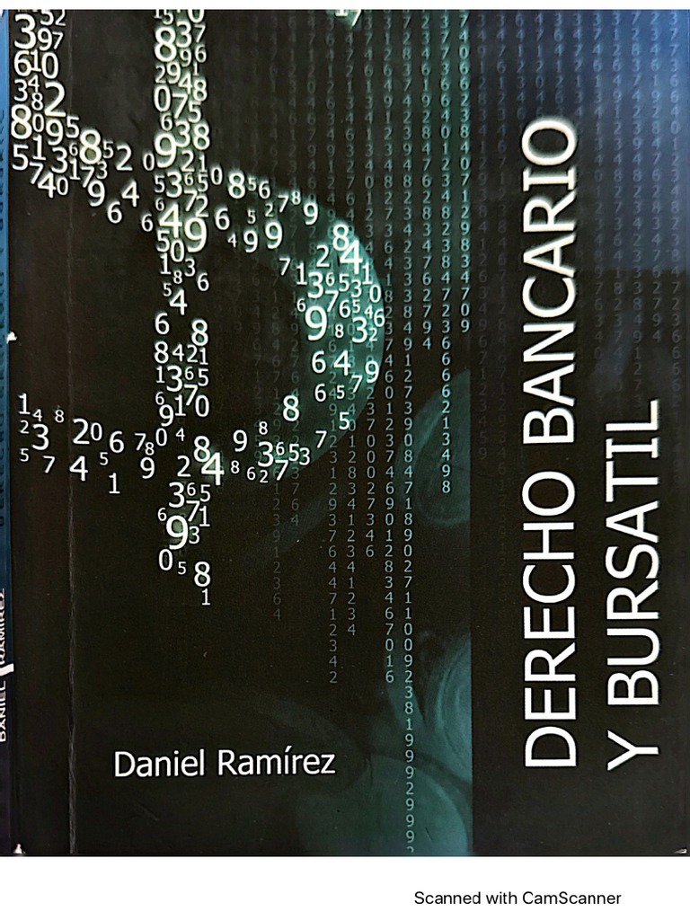 derecho bancario bursátil Daniel Ramírez | PDF