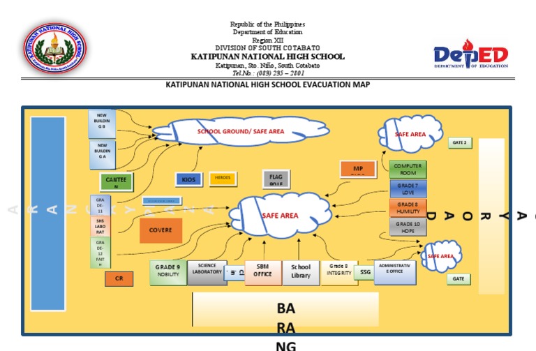 School Evacuation Map 2016 Pdf