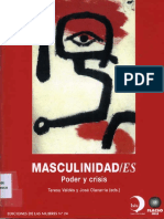 Teresa Valdés, José Olavarría (Eds.), MASCULINIDADES Poder y Crisis (1997)