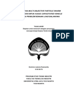 Penerapan Multi-Objective Particle Swarm Optimization Untuk Kasus Capacitated Vehicle Routing Problem Dengan Load Balancing