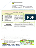 Sesion Personal Problemas Ambientales de La Comunidad