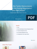 Sean Jones and Bryce Webster Jackson - Beyond Encryption - Exploring The Tactics Ransomware Operators Use During Negotiation and Their Impact