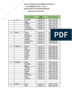 Jadwal Kegiatan Posyandu Agustus 2023