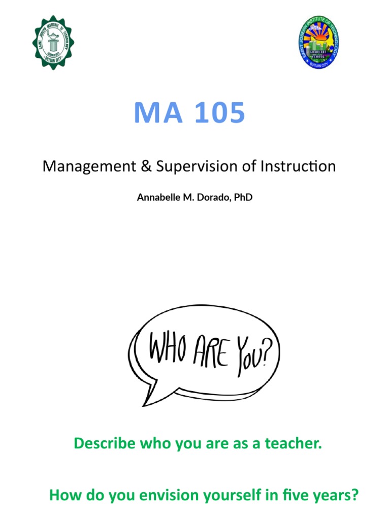 Instructional Supervision and Management Guide | PDF | Teachers | Learning