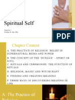 VII. Spiritual Self