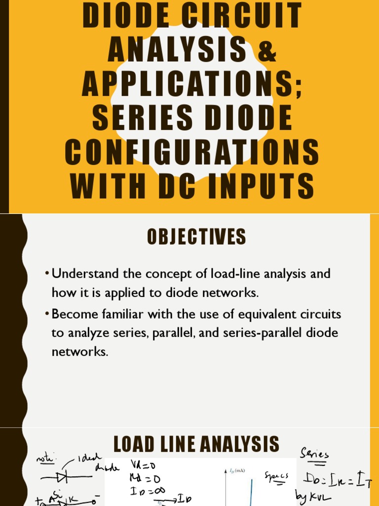 Diode Circuit Analysis & Applications | PDF