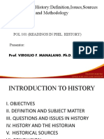 Introduction To History