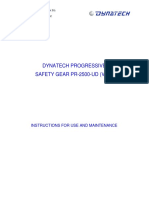 17. Safety gear Installation Manual