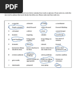 Dale Carnegie Self-Assessment - Test Sheet