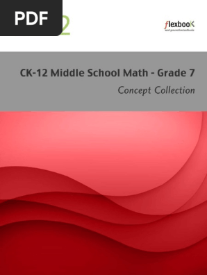 Middle School Math Concept Collection Grade 7 - 51mb - Less