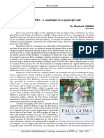 Paul Goma - o Conştiinţă Vie A Generaţiei Sale