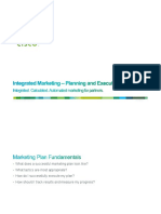 Integrated Marketing Planning and Execution