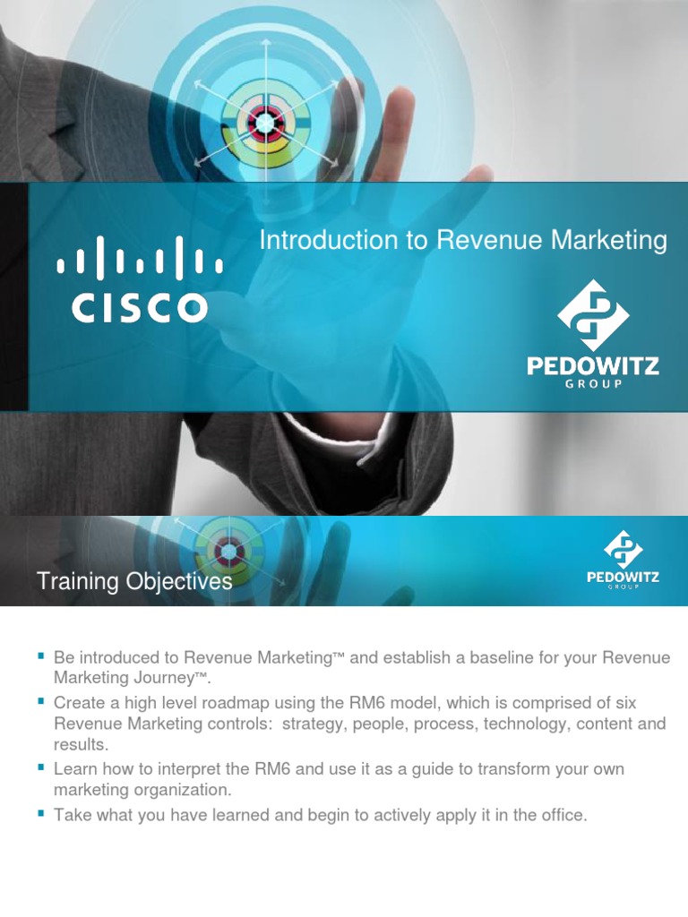 Introduction To Revenue Marketing Pdf Marketing Sales