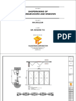 r1. Based On Actual..Shopdrawing - D&W Schedule - Edward Tio