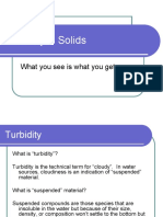 Turbidity and Solids