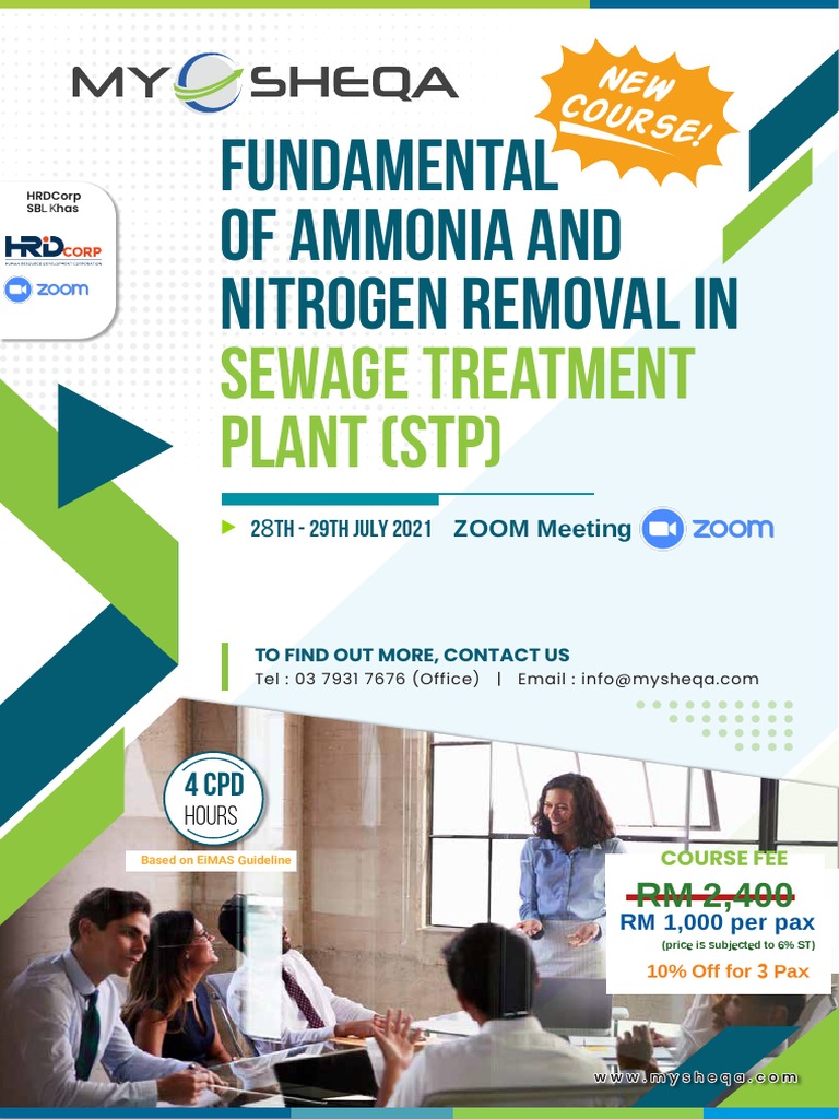Ammonia & Nitrogen Removal in STP | PDF | Sewage Treatment | Payments